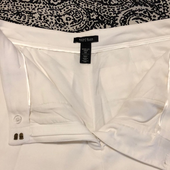 Wide leg crop slacks - Picture 5 of 8